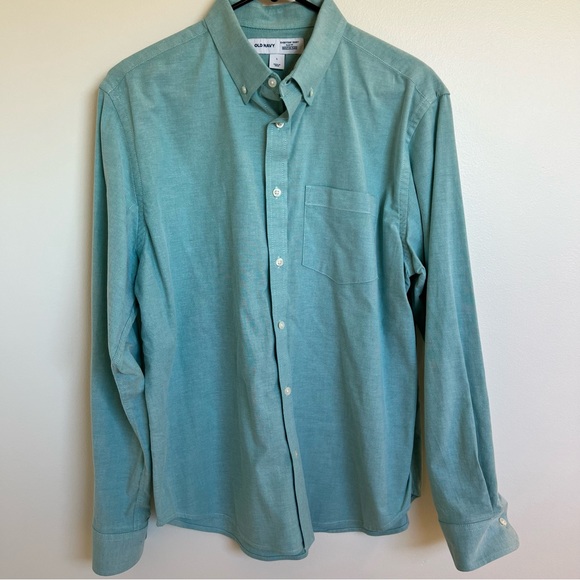 NEW Old Navy Linen Button Down Shirt - Picture 4 of 6